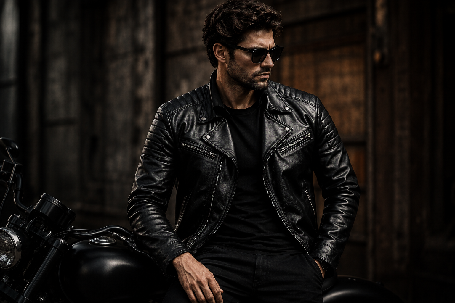 Men's Leather Jacket