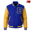 Men's Teen Wolf Michael J. Fox Varsity Jacket | Retro 80s BHS Letterman Bomber Coat