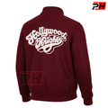 Men's Custom Hollywood Knights Varsity Jacket | Maroon Wool Tubby's Cosplay Letterman Bomber