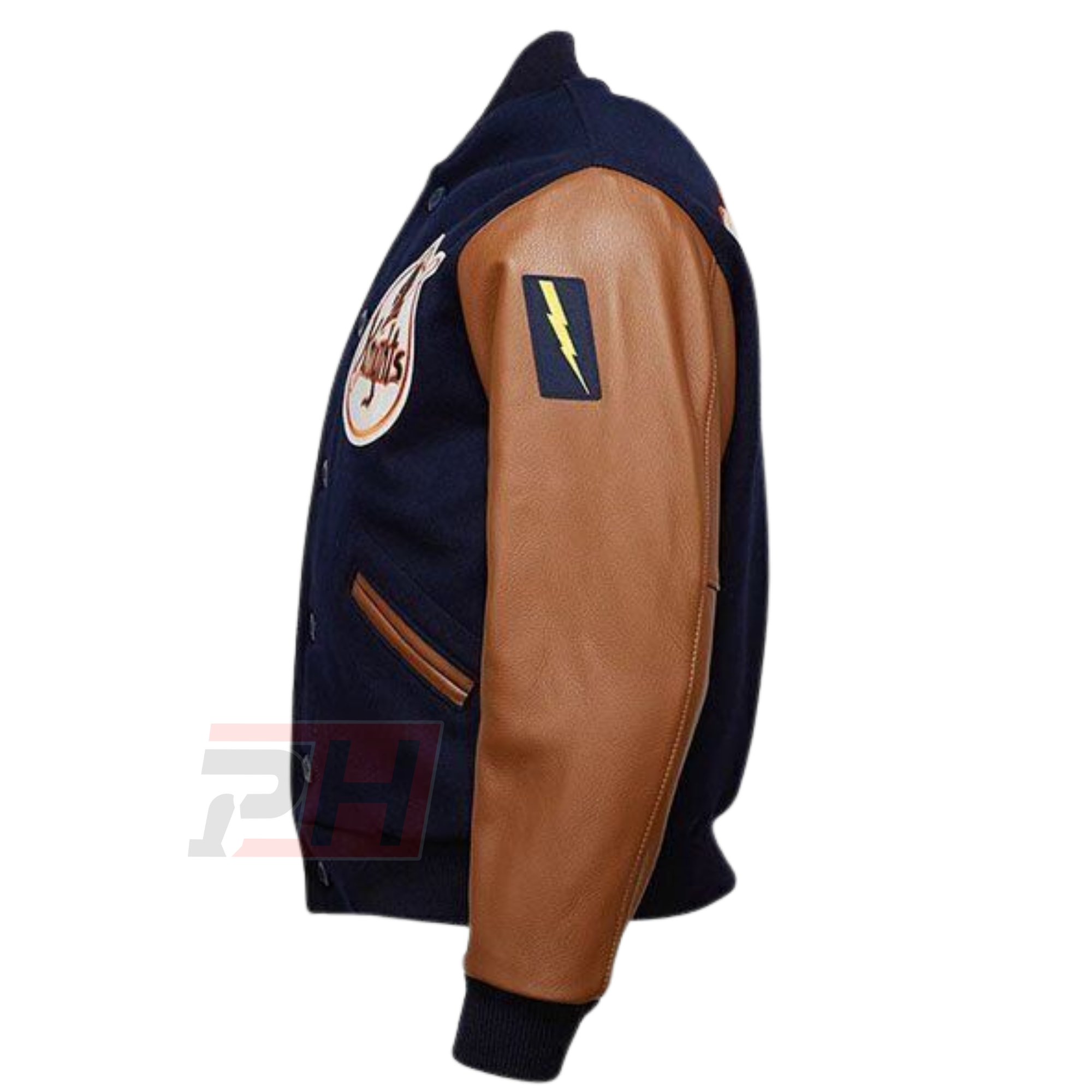 Men's NY Knights Varsity Jacket | The Natural Roy Hobbs Retro Baseball Letterman Coat
