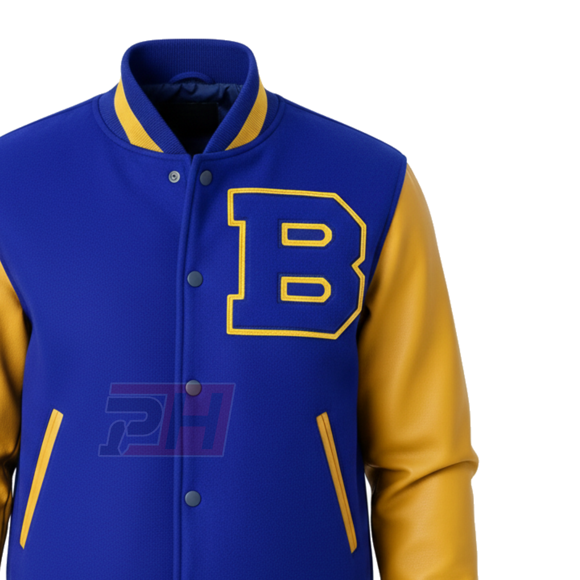 Men's Teen Wolf Michael J. Fox Varsity Jacket | Retro 80s BHS Letterman Bomber Coat